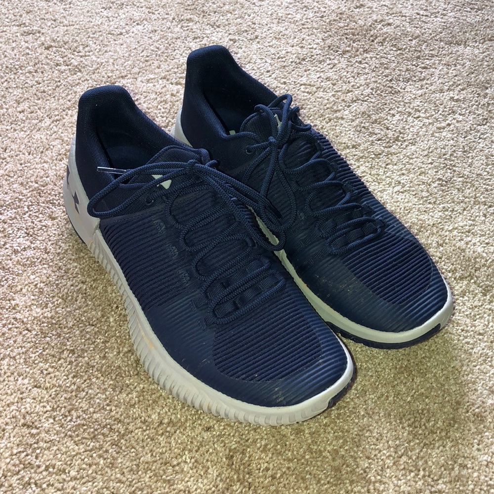 UNDERARMOUR Blue Athletic Shoes